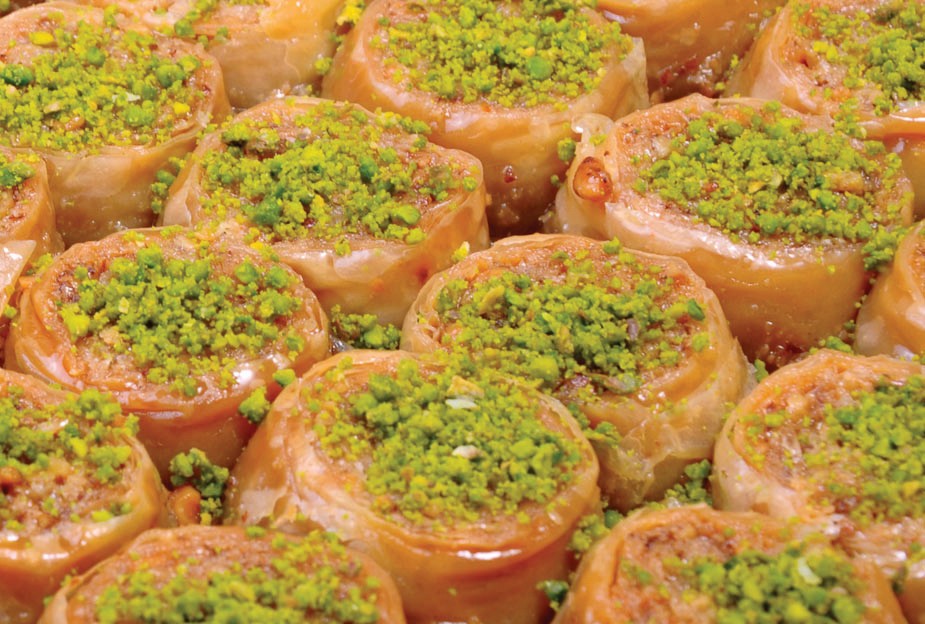 Baklava Pistacjowa kwadrat